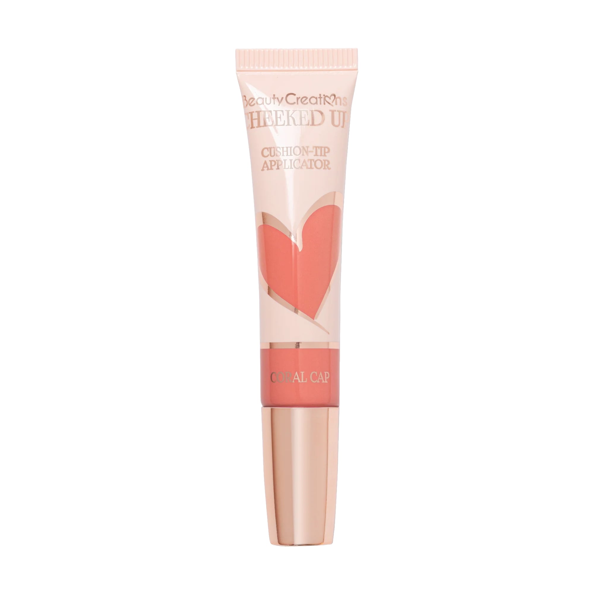Рідкі рум'яна для обличчя Beauty Creations Flawless Stay Liquid Blush Cheeked Up Wands, Coral Cap, 12 г